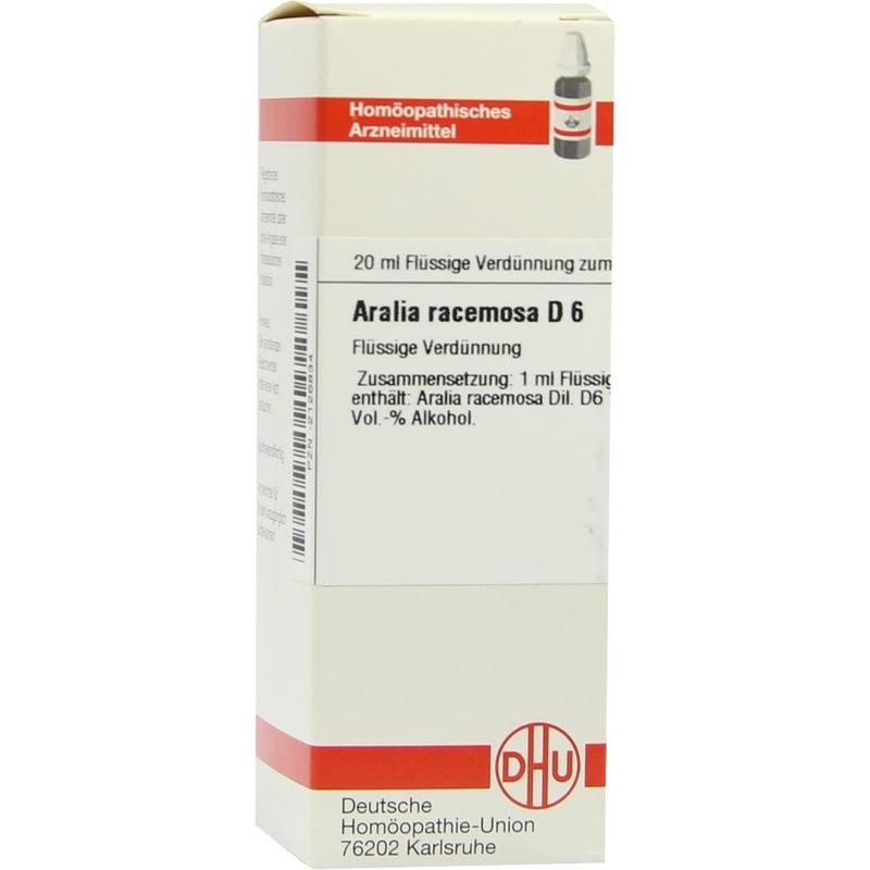 ARALIA RACEMOSA D 6 Dilution